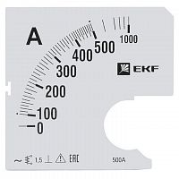 Шкала сменная для A961 500/5А-1.5 PROxima EKF s-a961-500 в г. Санкт-Петербург 