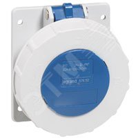 Розетка встраив. 3К+Н+З 32А IP67