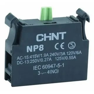 Блок контактный 1НО для NP8  (CHINT) 578999