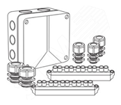 100035565000 Коробка монтажная Abox100/S (стандарт)