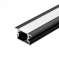 040734 Профиль PDS-FS-2000 ANOD BLACK L2000 алюм. Arlight 