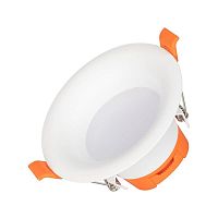 036578 Светильник светодиодный MS-BLIZZARD-BUILT-R102-8W Warm3000 WH 100 deg IP20 230В металл Arlight 