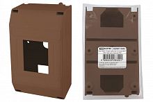 SQ0907-0402 Бокс КМПн 1/4 для наружной установки IP20 "ЭКО" (бук) инд. штрихкод TDM