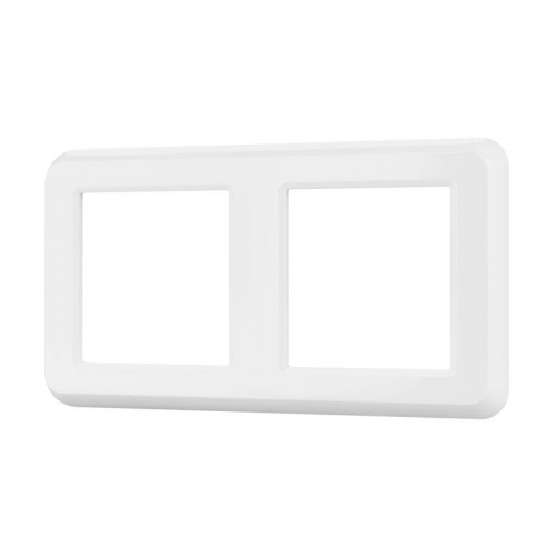 043776 Рамка пластиковая FRM-VERSA-PL-2-WH Arlight 