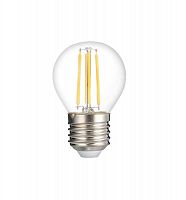 Лампа светодиодная филаментная PLED OMNI 8Вт G45 3000К тепл. бел. E27 230В/50Гц CL JazzWay 5021365 в г. Санкт-Петербург 