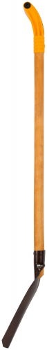 Лопата совковая, рельсовая сталь Р65 (М76), с деревянным черенком и V-ручкой "ПЗИ" 200х280х1420 мм в г. Санкт-Петербург  фото 5