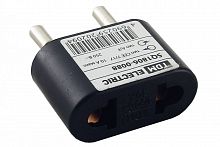SQ1806-0088 Переходник (тип CEE 7/17 - тип А/F) плоский 10А макс. 250В черный TDM