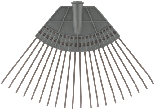 Грабли веерные пластинчатые (пластмассовая основа) без черенка, 20 зубьев в г. Санкт-Петербург 