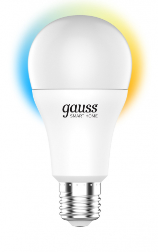 Лампа светодиодная диммируемая Gauss Smart Home E27 8,5W 2700-6500K матовая 1130112 в г. Санкт-Петербург 