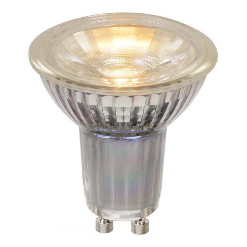 Лампа светодиодная диммируемая Lucide GU10 5W 2700K прозрачная 49007/05/60 в г. Санкт-Петербург  фото 3