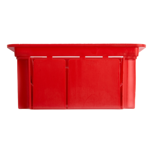 Коробка монтажная для полых стен, с пластиковыми зажимами, с крышкой, 92*92*45мм STEKKER EBX30-02-1-20-92, красный 49007 в г. Санкт-Петербург  фото 4