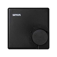75500-68 Механизм термостата комнатный тепло 10А 250В 5-30град. графит Simon 