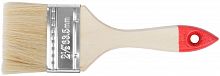 Кисть флейцевая "Оптима", натур. cветлая щетина, деревянная ручка 2.5" (63 мм) в г. Санкт-Петербург 