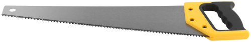 Ножовка по дереву, средний каленый зуб 7 ТPI, 3D заточка, пласт.прорезиненная ручка, Профи 500 мм в г. Санкт-Петербург  фото 4
