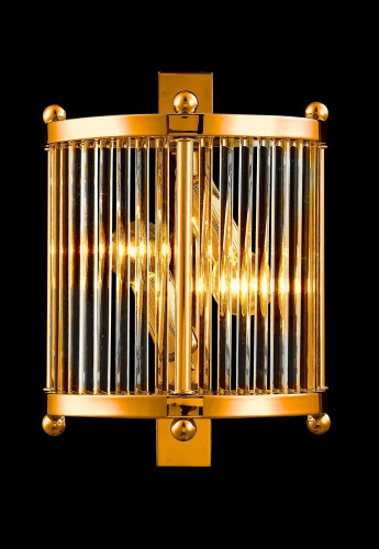 Настенный светильник Crystal Lux Tadeo AP2 Gold/Transparente в г. Санкт-Петербург  фото 2