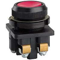 ET502423 Выключатель кнопочный КЕ-011 У3 исп.2 1НО+1НЗ цилиндр 10А IP40 660В красн. Электротехник 