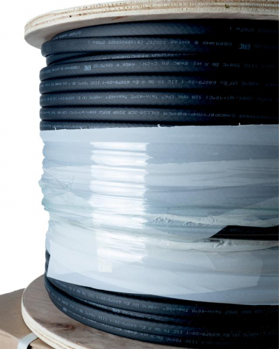 Кабель нагревательный саморег. 24Вт/м 16AWG строительного применения (кровли; трубы) термопласт Extherm SXLL24-2CR в г. Санкт-Петербург  фото 2