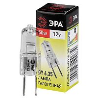 C0027372 Лампа галогенная GY6.35-JC-50W-12V ЭРА 