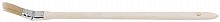 Кисть радиаторная, натуральная светлая щетина, деревянная ручка  1" (25 мм) в г. Санкт-Петербург 
