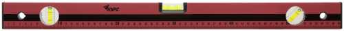 Уровень "Оптима", 3 глазка, красный корпус, фрезерованная рабочая грань, шкала  600 мм в г. Санкт-Петербург 