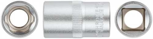 62045 Головка шестигранная CrV 1/2дюйм 15мм FIT 