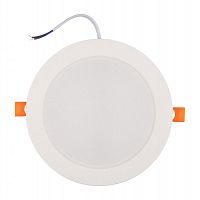 5069107 Светильник светодиодный PLED DL7 18Вт 6500К IP54 1530лм WH встраив. бел. Pro JazzWay 