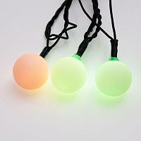 Гирлянда "LED-Шарики" 5м d=25мм 25LED RGB темно-зел. провод 6Вт 220В IP20 NEON-NIGHT 303-559 в г. Санкт-Петербург 