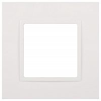 Б0060571 Рамка 1-м Elegance 14-5011-01 Classic бел. Эра 