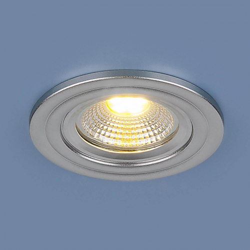 Встраиваемый светодиодный светильник Elektrostandard 9902 LED 3W COB SL серебро a038458 в г. Санкт-Петербург 
