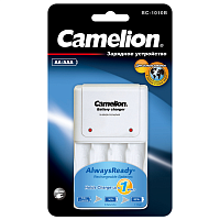 10357 Устройство зарядное BC 1010B (C-1010B/2-4AA/AAA/200мА свет. индик.) бел. Camelion 