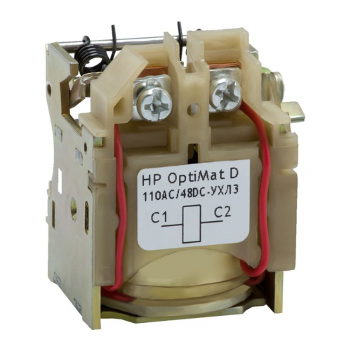 143495 Расцепитель независимый OptiMat D100 D160 D250 D400 D630 48DC/110AC УХЛ3 КЭАЗ 