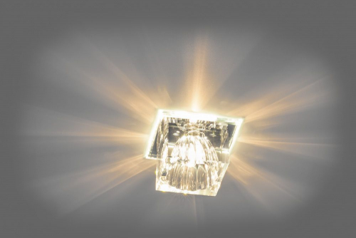 Светильник встраиваемый с белой LED подсветкой Feron JD55 потолочный JCD9 G9 прозрачный 27795 в г. Санкт-Петербург  фото 2
