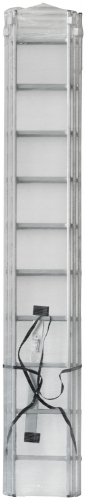 Лестница трехсекционная алюминиевая, 3 х 10 ступеней, H=285/481/674 см, вес 12.19 кг в г. Санкт-Петербург  фото 3