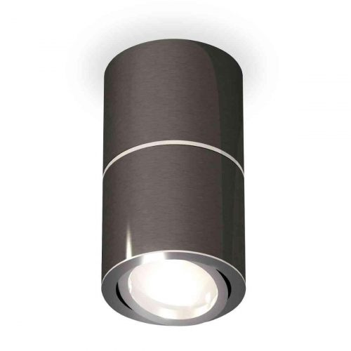 Комплект накладного светильника Ambrella light Techno Spot XS7403040 DCH/PSL черный хром/серебро полированное (C7403, A2070, C7403, N7003) в г. Санкт-Петербург 