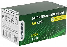 Элемент питания алкалиновый AA/LR6 Alkaline бокс (уп.28шт) GENERICA ABT-LR06-ST-B28-G в г. Санкт-Петербург 