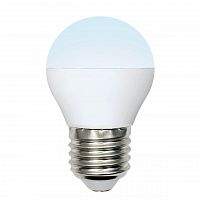 Лампа светодиодная Uniel E27 6W 4000K матовая LED-G45-6W/NW/E27/FR/MB PLM11WH UL-00002378 в г. Санкт-Петербург 