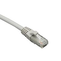 10-0166 Патч-корд UTP 6 4х2 24AWG (7х0.2мм) Cu LSZH 0.5м сер. SUPRLAN 
