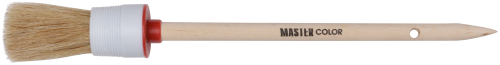 Круглая кисть, натур. щетина, 55% топс, деревянная ручка, Ø25 мм в г. Санкт-Петербург 