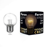 Лампа светодиодная Feron LB-378  E27 1W 2700K 41918 в г. Санкт-Петербург 