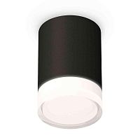 Комплект накладного светильника Ambrella light Techno Spot XS7422023 SBK/FR/CL черный песок/белый матовый/прозрачный (C7422, N7160) в г. Санкт-Петербург 