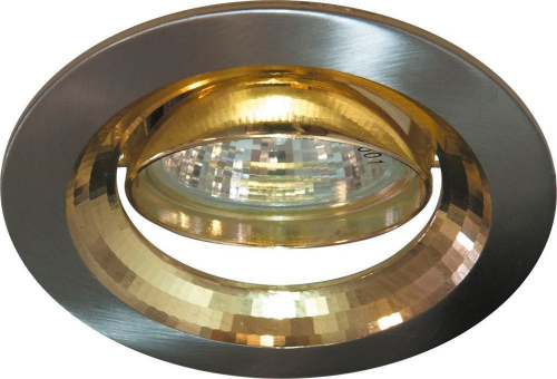 Светильник встраиваемый Feron 2009DL потолочный MR16 G5.3 титан-золото 17831 в г. Санкт-Петербург 