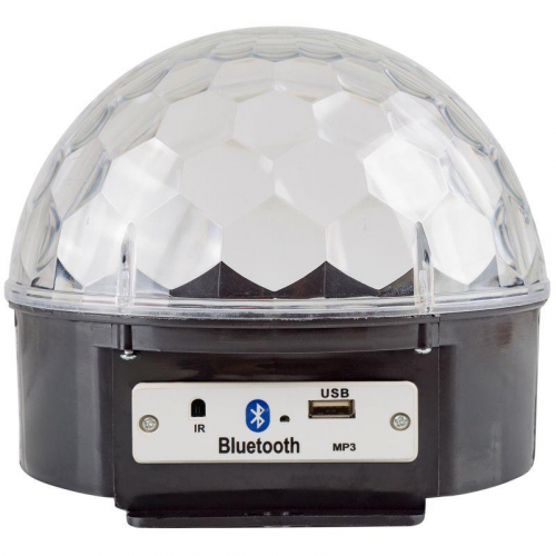 Лампа светодиодная "Диско-шар" RGB 220В с пультом ДУ и Bluetooth IP20 NEON-NIGHT 601-257 в г. Санкт-Петербург  фото 2