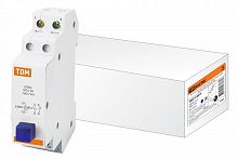 SQ0214-0019 Выключатель кнопочный c фиксацией и индикацией ВК-47M 1НО;1НЗ синий TDM