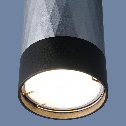Потолочный светильник Elektrostandard Mizar DLN110 GU10 черный/серебро a047745 в г. Санкт-Петербург  фото 4