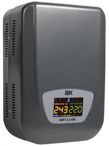 Стабилизатор напряжения Shift 5.5кВА настен. IEK IVS12-1-05500 в г. Санкт-Петербург 