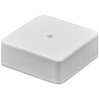КР-513190075-080 Коробка распаячная 75х75х20мм IP40 для кабель-канала бел. Урал Пак 