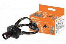 SQ0350-0046 Фонарь «Налобный 7» аккумуляторный, 1Вт 1 светодиод, 0.6 Ач, фокус. TDM