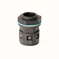 Монтажный комплект муфта труба-коробка DN 36 мм, М40х1,5, полиамид, цвет черный DKC PACM36M40N