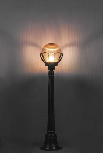 Светильник садово-парковый Feron PL5056 столб 100W E27 230V, черное золото 11558 в г. Санкт-Петербург  фото 2