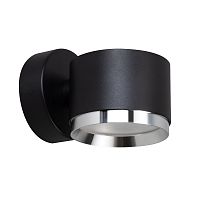 51691 Светильник  настенный Feron HL4598  Barrel DUET 12W, 230V,GX53, черный + хром IP20 